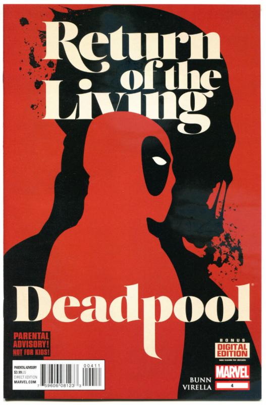 RETURN of the Living DEADPOOL #1 2 3 4, NM, Virella, Zombies, 2015, 1-4 set