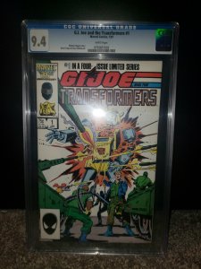 G.I. Joe and the Transformers #1 CGC 9.4