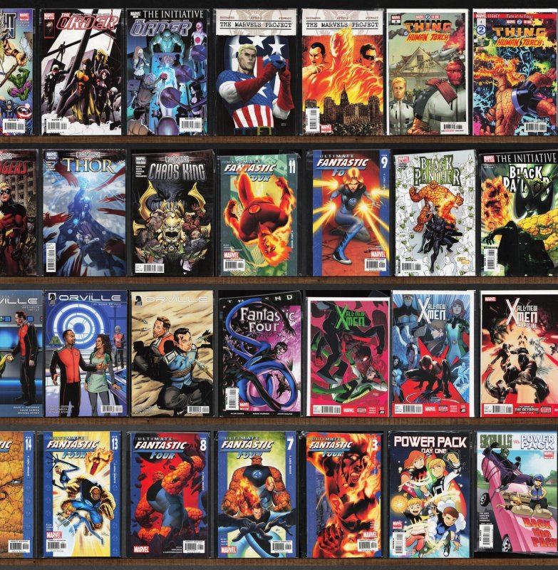 Huge Lot 140+ Comics with Ultimate Fantastic Four, The Order & More!