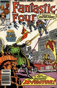 Fantastic Four #312 Newsstand Edition (1988) Fantastic Four