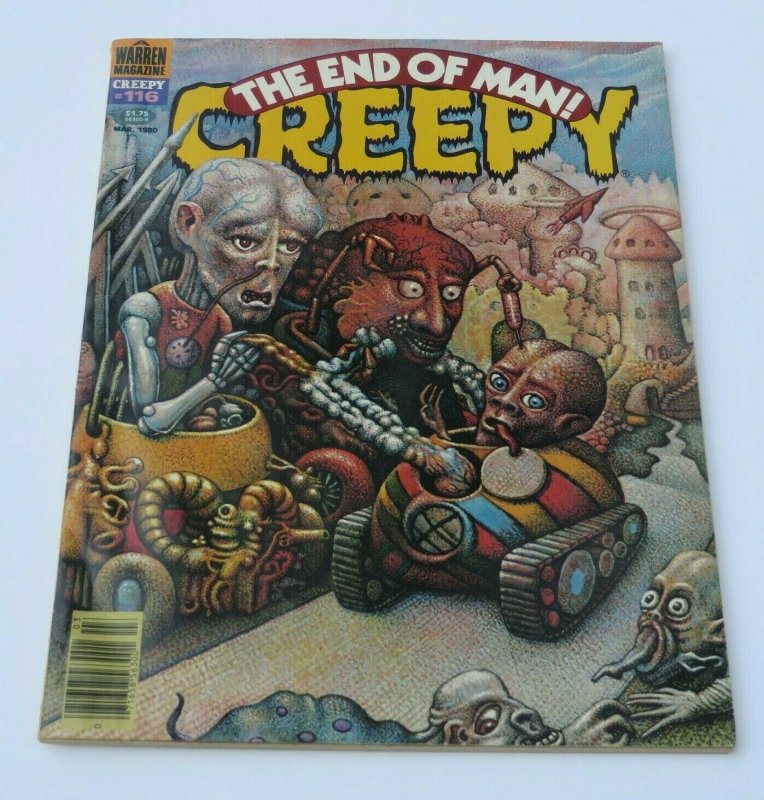 Creepy #116 FN/VF 1980 Warren Horror Magazine Weird Strange The End of Man Crazy