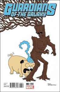 Guardians of the Galaxy (2015)  3-B Fred Hembeck 1:10 Cover VF