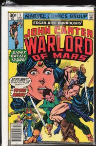 John Carter Warlord of Mars #5 (1977) John Carter Warlord of Mars