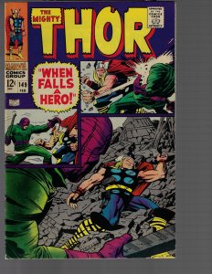 Thor #149 (Marvel, 1968) FN/VF - 2nd Wrecker