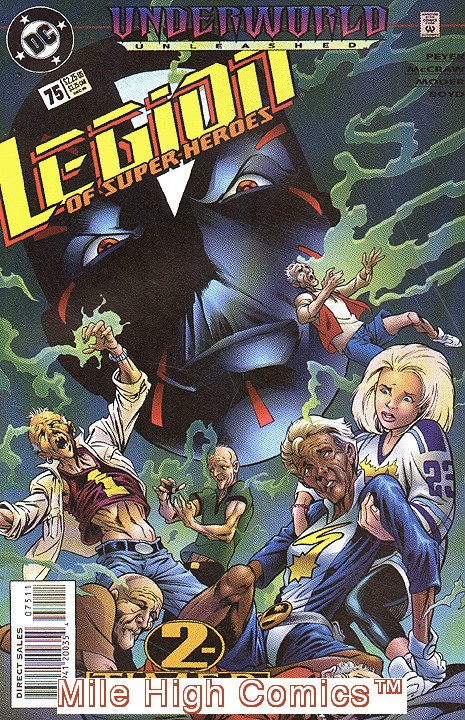 Legion of Super-Heroes 1989 series # 47 near mint comic book 