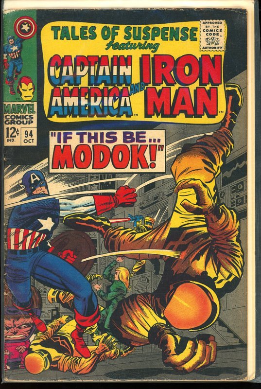 Tales of Suspense #94 (1967) Intro of MODOK