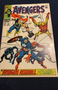 The Avengers #58 (1968) vision origin/Ultron/ high grade