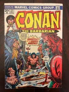 Conan the Barbarian #33 (1973) - VF +