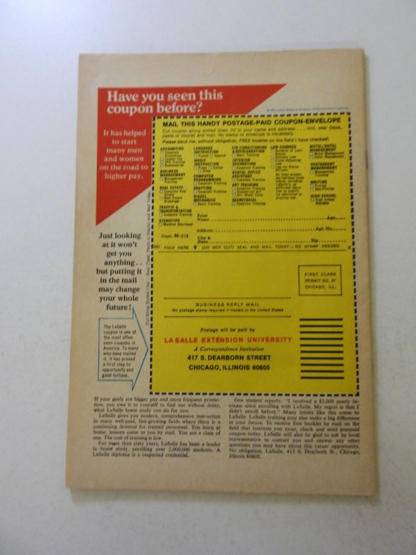 Daredevil #97 (1973) VF- condition ink front cover