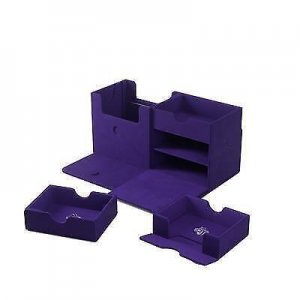 Gamegenic Deck Box - The Academic 133+ XL - Stealth Edition - Purple/Purple