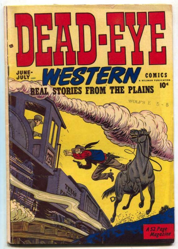 Dead-Eye Western #10 1950-Golden Age VG/F