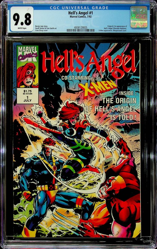 Hell's Angel #1 (1992) - CGC 9.8 Cert#4008129005