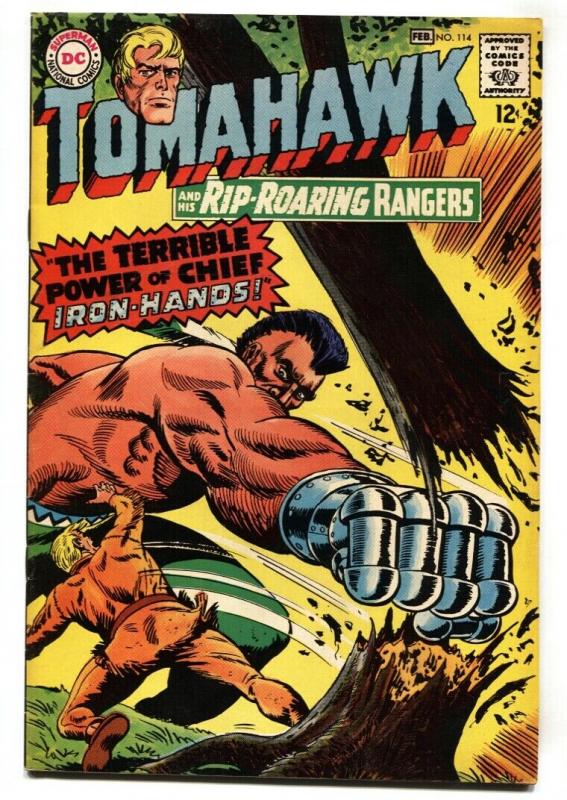 Tomahawk #114 1967-DC-Rangers appear-glossy cover-VF