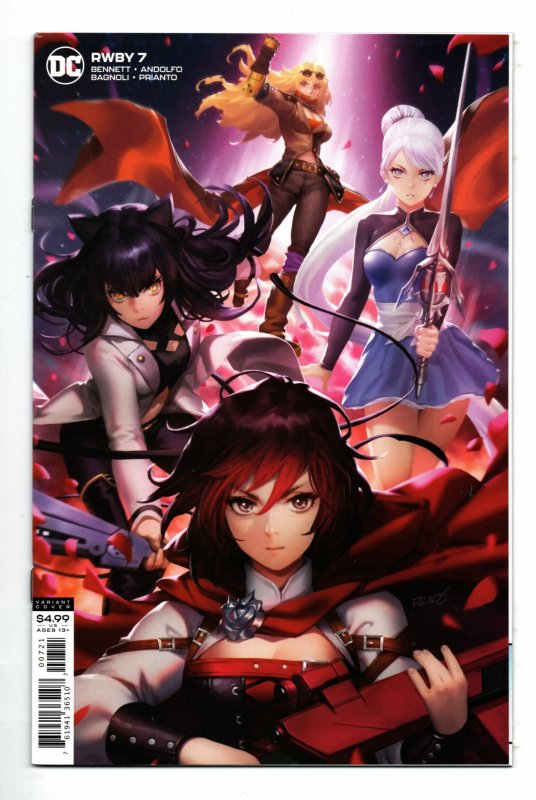 RWBY #07 (2020) DERRICK CHEW | RECALLED ISSUE | CARD STOCK | MINIMAL TRADE