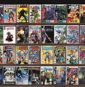 Huge Lot 150+ Comics with Captain America, Cable & More!