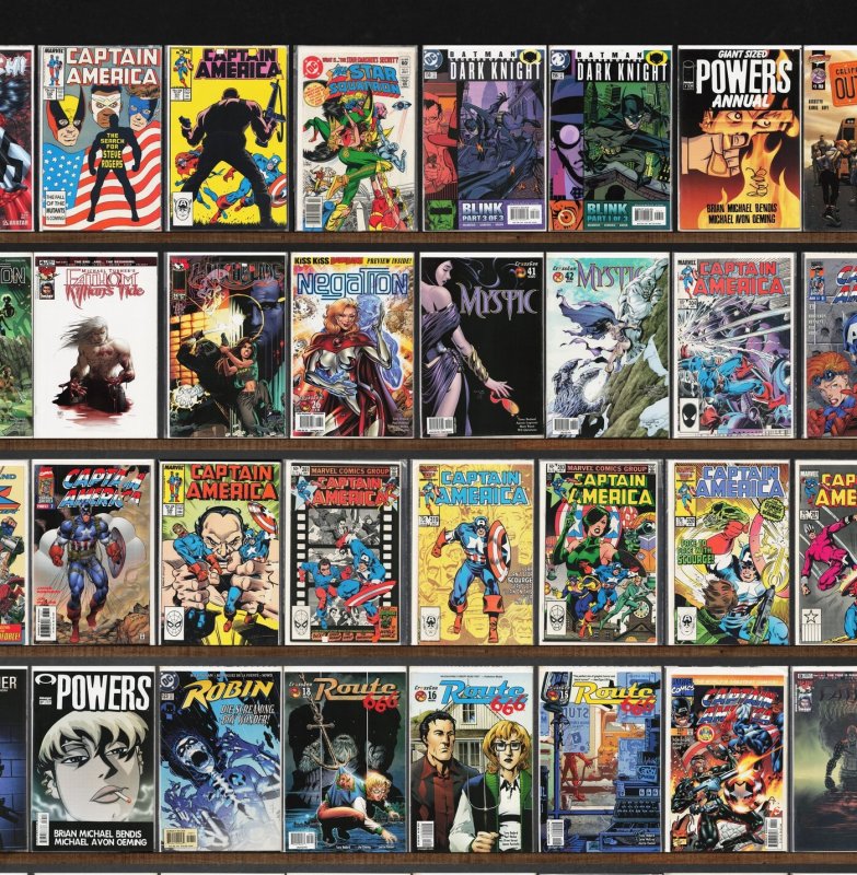 Huge Lot 150+ Comics with Captain America, Cable & More!