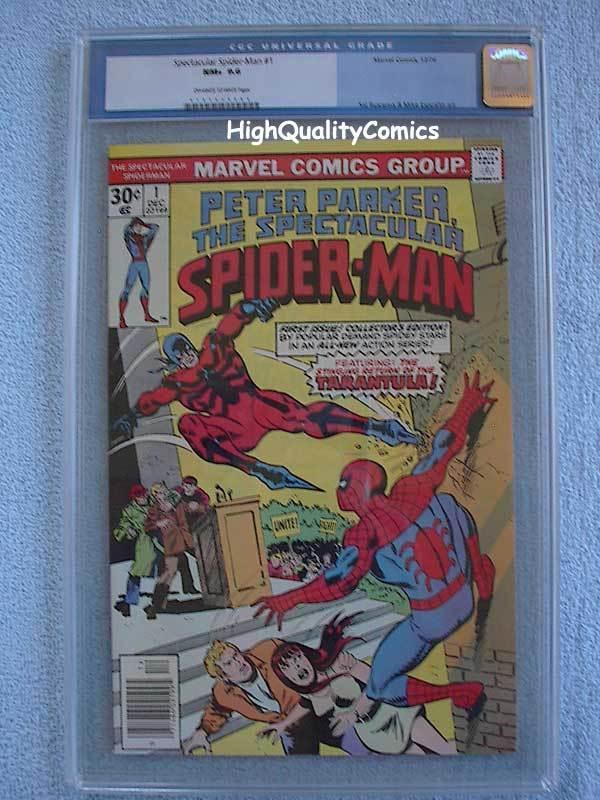 SPECTACULAR SPIDER-MAN #1, Peter Parker, CGC = 9.6, NM+, more CGC in store