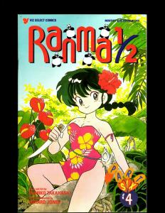 11 Ranma 1/2 Comic Books #3-10, #4-5, #9 JF21 