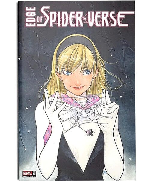 ??~MARVEL~EDGE OF SPIDER-VERSE #1~?~PEACH MOMOKO~?~TRADE & VIRGIN SET~??