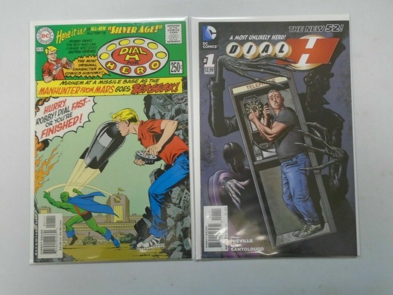 Dial H lot 2 different issues 8.0 VF (2000-2012)