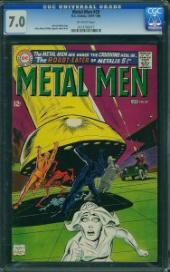 Metal Men #29 (1968) CGC 7.0 FVF