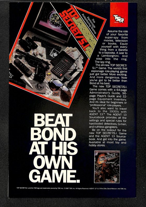 Daredevil #254 FN/VF 7.0 1st Typhoid May! Marvel Comics