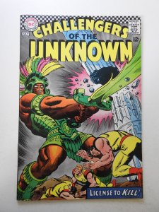 Challengers of the Unknown #56 (1967) VG/FN Condition! moisture stain
