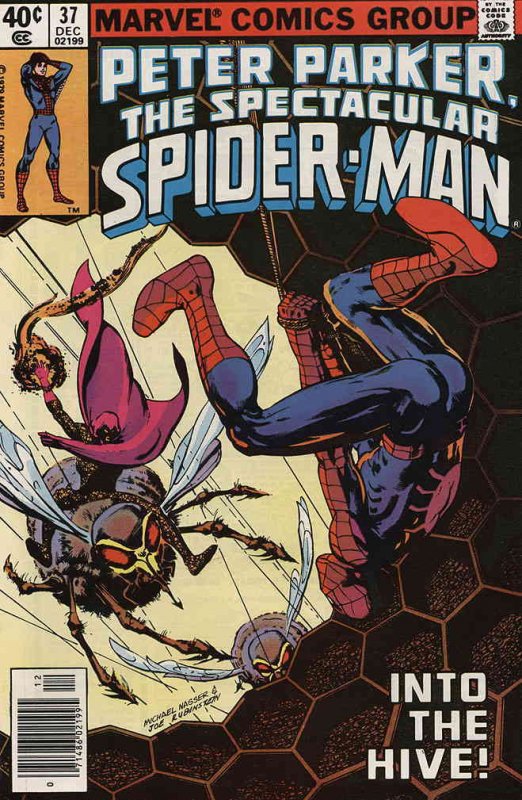 Spectacular Spider-Man, The #37 (Newsstand) VG ; Marvel | low grade comic Swarm 