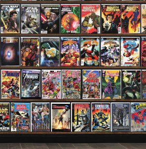 Huge Lot 170+ Comics with Avengers, New Super Man, Star Trek & More!