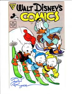 Comics and Stories, Walt Disney's Signed #528 (Apr-88) NM/MT High-Grade Donal...