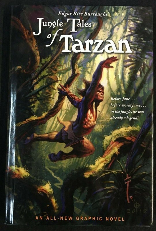 JUNGLE TALES, TARZAN SIGNED BURROUGHS FAMILY GRAPHIC NOVEL Fisherman Collection