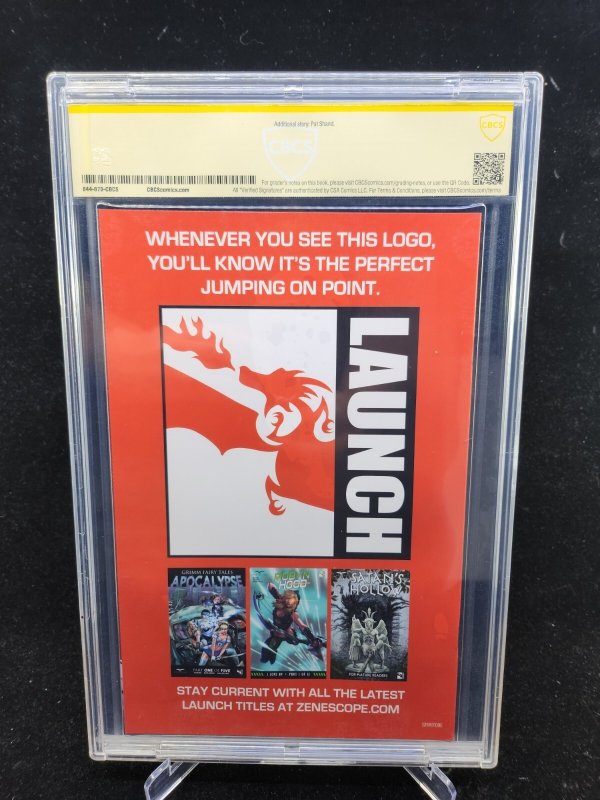 Spirit Hunters #9 - Signed Mike Debalfo / Boston CC Exc - CBCS 9.8 - 2017