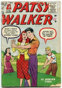 Patsy Walker #61 1955- Golf cover- Atlas paper dolls G/VG