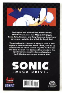 SONIC MEGA DRIVE #1 2nd print 2016- Archie Comics- Sega comic book 