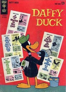 Daffy #34 POOR ; Gold Key | low grade comic Daffy Duck