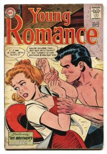 Young Romance #125 1963-DC-1st isue-Violent man cvr