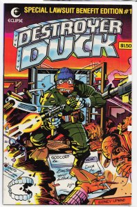 Destroyer Duck #1 (1982) Destroyer Duck [Key Issue]