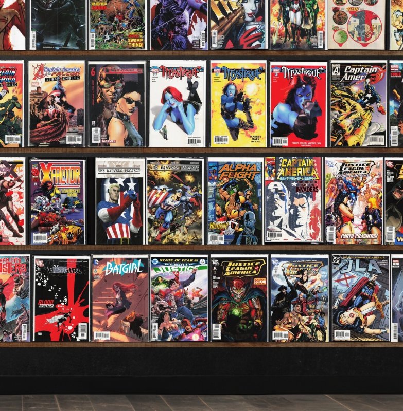 Huge Lot 150+ Comics with Wolverine, Mystique, Captain America & More!
