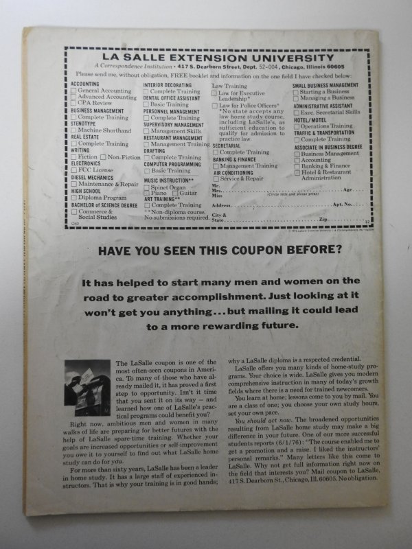 Rampaging Hulk #8 (1978) VG- Condition moisture stain, stamp fc