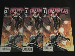 IRON CAT #1 Three Copies, VFNM Condition