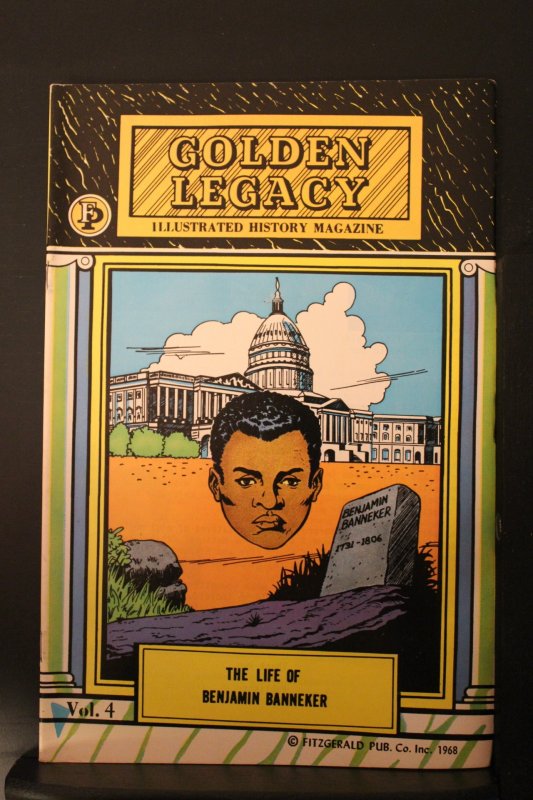 Golden Legacy #4 High-Grade VF/NM or better Benjamin Banneker! Boca CERT Wow!