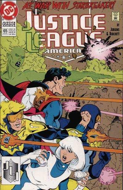 Justice League (1987 series) #65, NM (Stock photo)