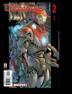 15 Ultimates Marvel Comics # 1 2 3 4 5 6 7 8 9 10 11 12(2) 13 Annual 2 J338