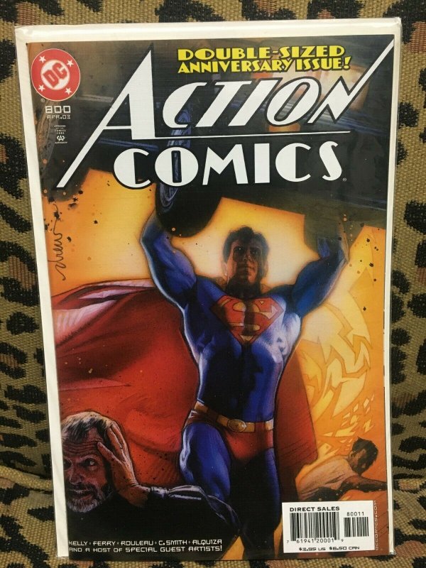 ACTION COMICS SUPERMAN  DC COMICS - 4 ISSUES - 2003-04 VF+ Never Read