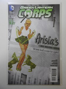 Green Lantern Corps #32 DC Bombshells Cover (2014)