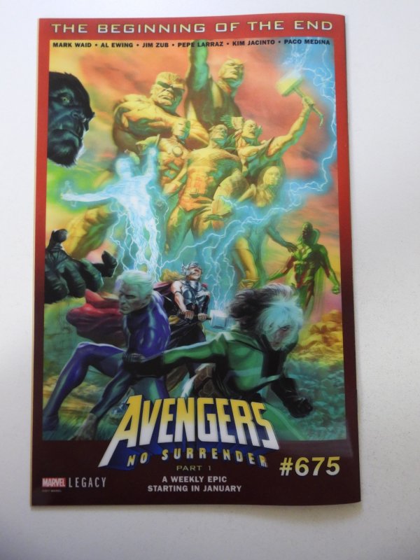 Incredible Hulk #709 Lenticular Cover (2017) NM Condition