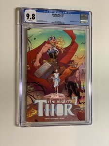 Mighty Thor 1 cgc 9.8 wp marvel 2016