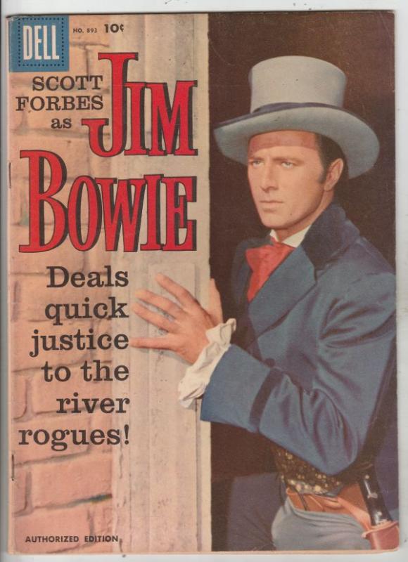 Four Color #893 (Apr-58) VF/NM High-Grade Jim Bowie