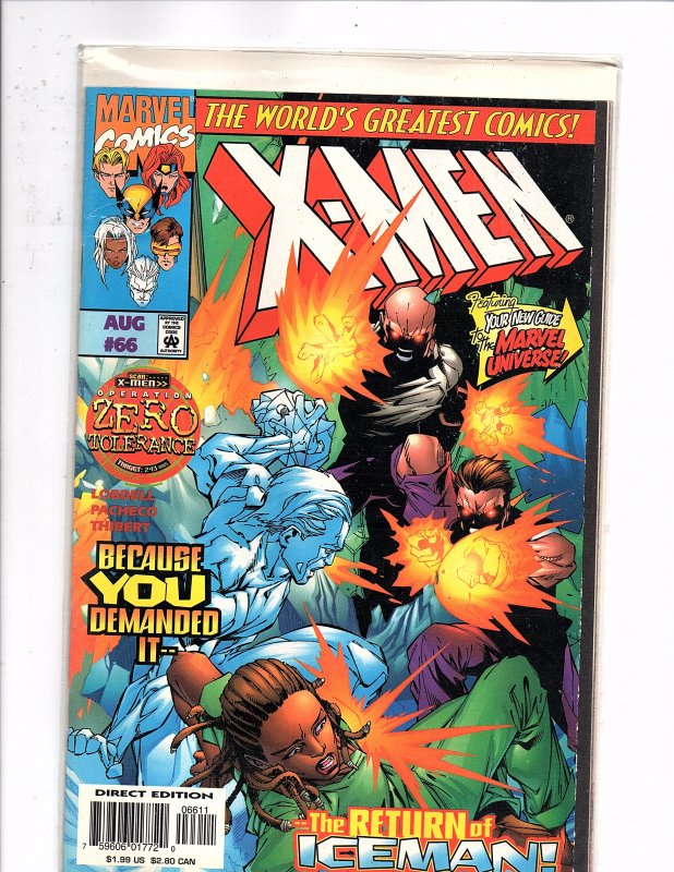 Marvel Comics X-men #66 1st Appearance Dr. Cecilia Reyes