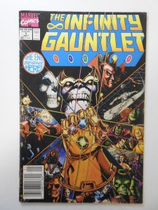 The Infinity Gauntlet #1 (1991) VG Condition tape on spine
